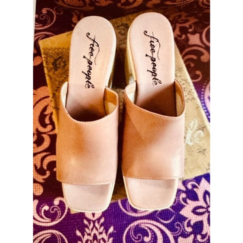 Free People open toe platform heels - Picture 4 of 5